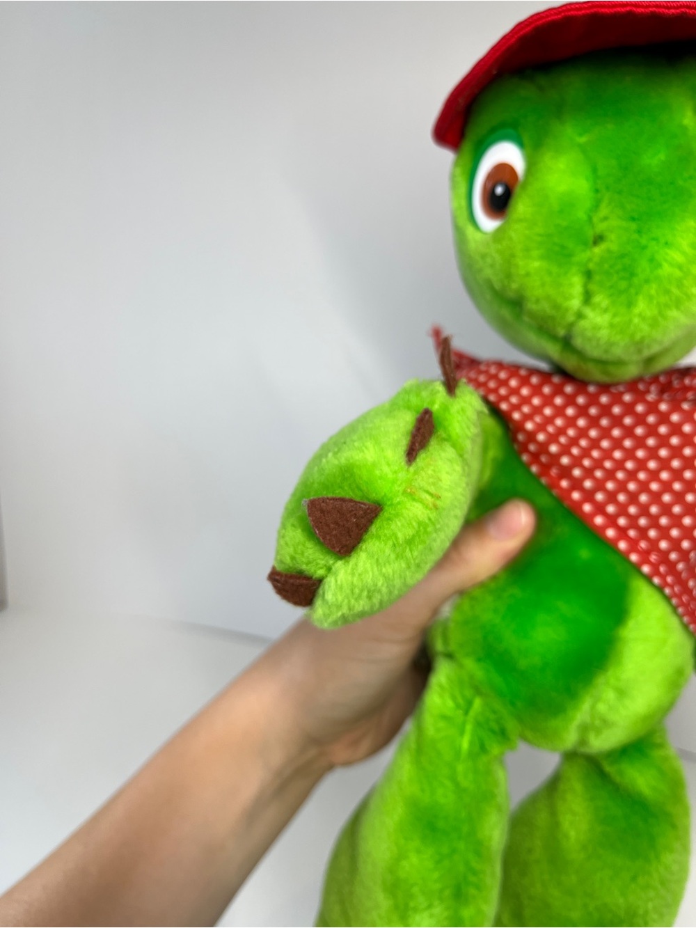 Vintage Franklin Turtle Plush 14" Cartoon Tv Show Character Stuffed Animal Toy - Picture 16 of 16